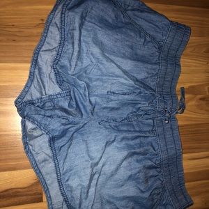 Flowy denim shorts from target. Size XL :)